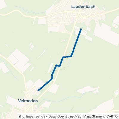 Herkules-Wartburg-Radweg Großalmerode Laudenbach 