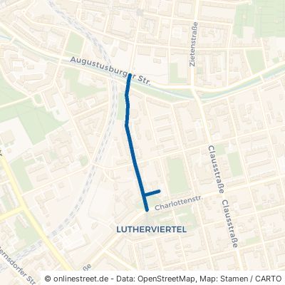 Hans-Sachs-Straße Chemnitz Lutherviertel 