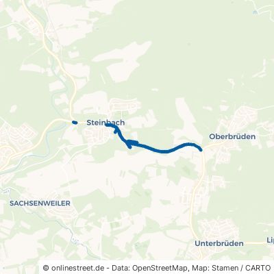 Oberbrüdener Straße Backnang Steinbach 