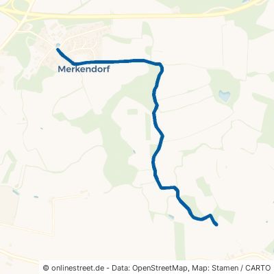 Rettiner Weg Schashagen Merkendorf 