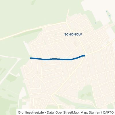 Schönerlinder Straße Bernau bei Berlin Schönow 