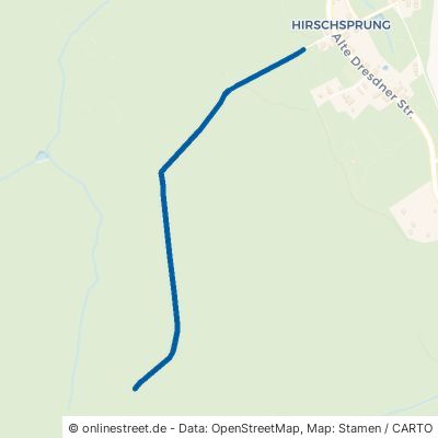 Schellerhauer Reitsteig Altenberg Hirschsprung 