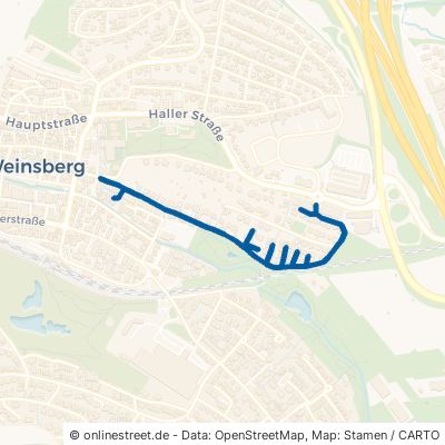 Hirschbergstraße Weinsberg 
