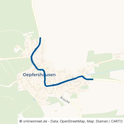 Schlossstraße Wasungen Oepfershausen 