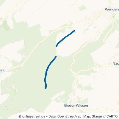 Kriegsfelder Weg Wendelsheim 