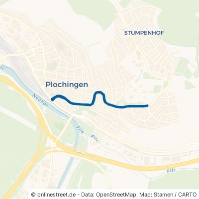 Schorndorfer Straße Plochingen 