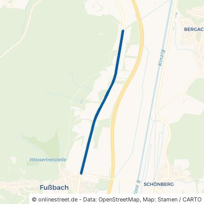 Radweg Gengenbach-Fußbach 77723 Gengenbach Fußbach 