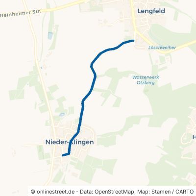 Lengfelder Straße Otzberg Nieder-Klingen 