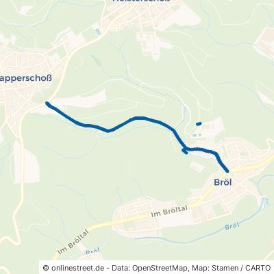 Happerschosser Straße Hennef (Sieg) Bröl 