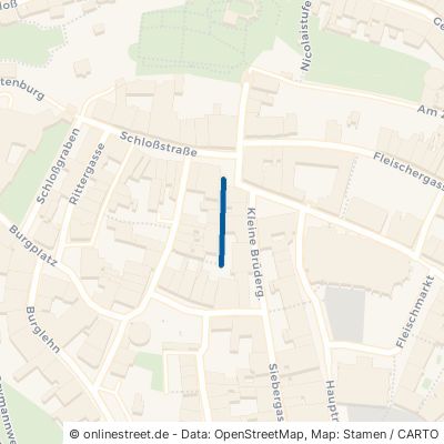 Hintere Brüdergasse - Zadnja Bratrowska Bautzen 