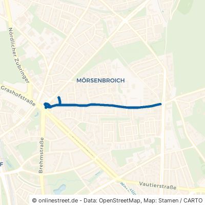 Mörsenbroicher Weg Düsseldorf Rath 