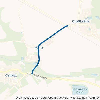 Böhlaer Straße 04779 Wermsdorf Calbitz 