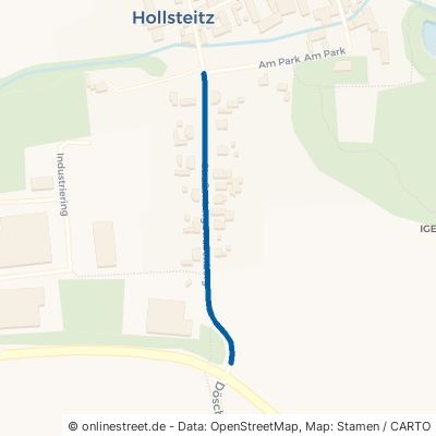Straßenberg Kretzschau Hollsteitz 