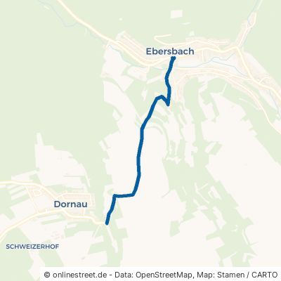 Dornauer Weg Leidersbach Ebersbach 