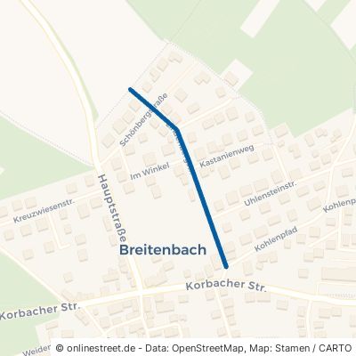 Lindenbergstraße Schauenburg Breitenbach 