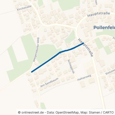 Poloweg Pollenfeld Wörmersdorf 