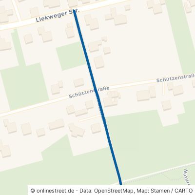 Kreuzstraße Nienstädt Liekwegen 