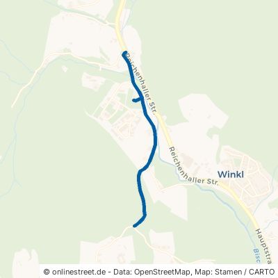 Schneckenmühlweg Bischofswiesen Winkl 