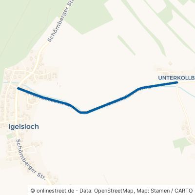 Unterkollbacher Straße Oberreichenbach Oberkollbach 