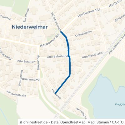 Neue Straße Weimar (Lahn) Niederweimar 
