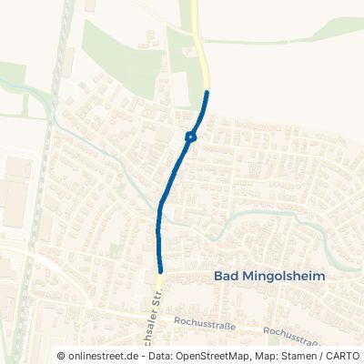 Heidelberger Straße Bad Schönborn Mingolsheim 