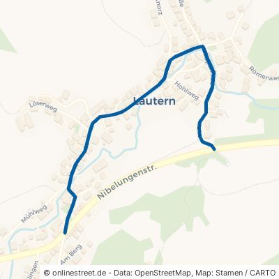 Hauptstraße Lautertal Lautern 