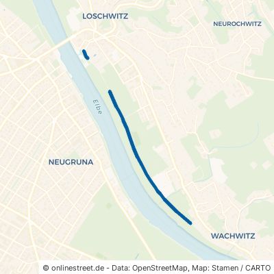Loschwitzer Wiesenweg Dresden 
