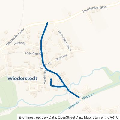 Große Dorfstraße Arnstein Wiederstedt 