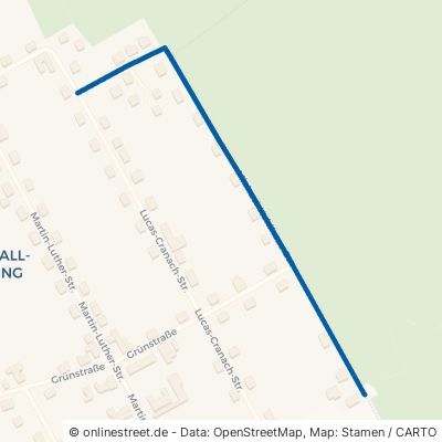 Michael-Kohlhaas-Straße Zahna-Elster Zörnigall 
