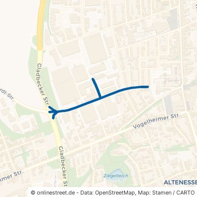 Teilungsweg Essen Altenessen-Nord Stadtbezirke V