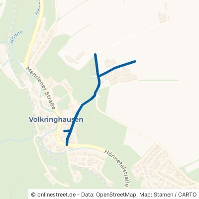 Kapellenstraße Balve Volkringhausen 