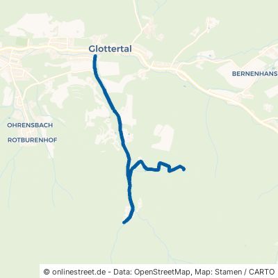 Ahlenbachweg Glottertal Oberglottertal 
