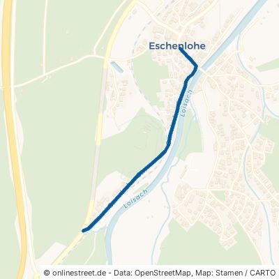 Garmischer Straße Eschenlohe 