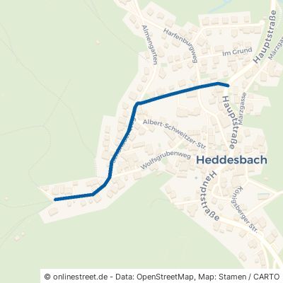 Schönauer Weg Heddesbach 