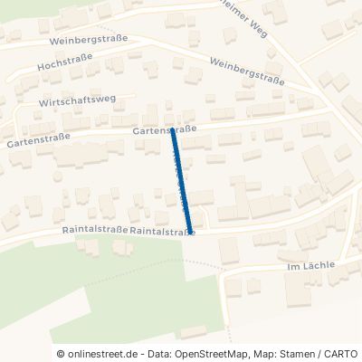 Kurze Straße Adelsheim Sennfeld 