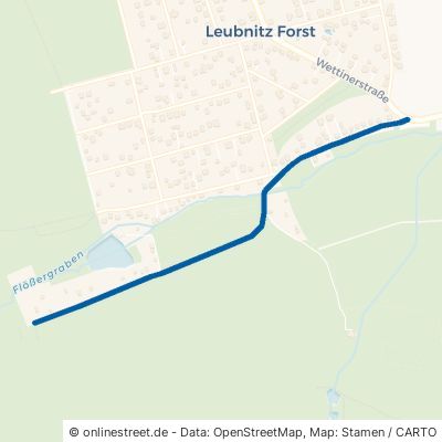 Forststraße Werdau Leubnitz Forst 