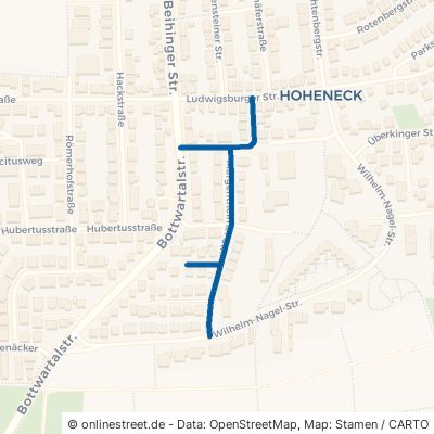 Mergentheimer Straße 71642 Ludwigsburg Hoheneck 