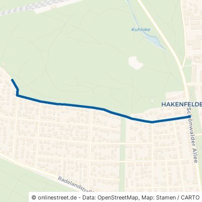 Hubertusstraße Berlin Hakenfelde 