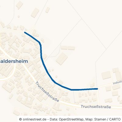 Kirchgartenweg Aub Baldersheim 