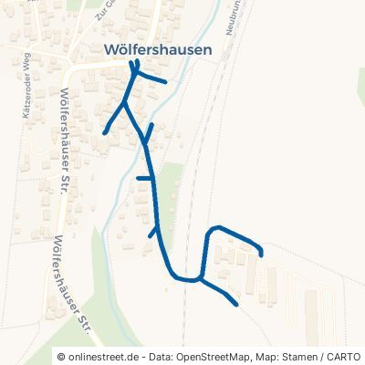 Straße Zum Hinterdorf 98631 Grabfeld Wölfershausen 