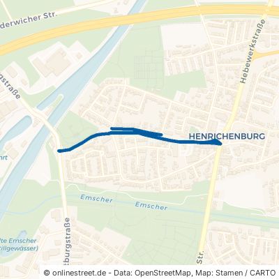 Freiheitstraße Castrop-Rauxel Henrichenburg 