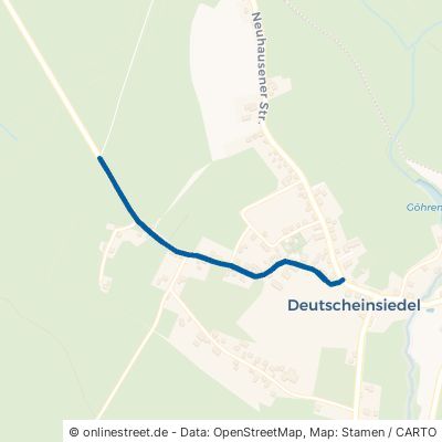 Seiffener Straße Deutschneudorf Deutscheinsiedel 