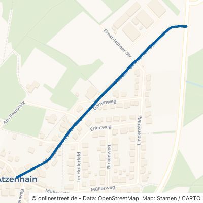 Nieder-Ohmener Straße Mücke Atzenhain 
