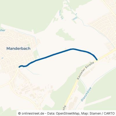 Frohnhäuser Straße Dillenburg Manderbach 