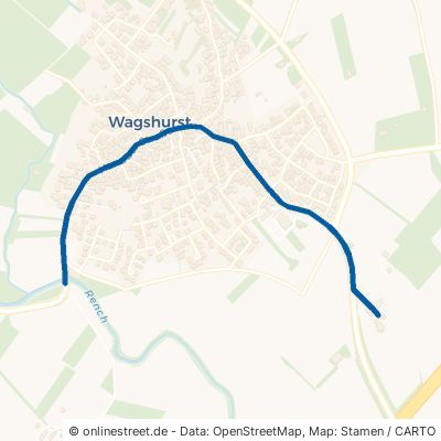 Hanauer Straße Achern Wagshurst 
