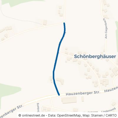 Pfeiferweg Breitenberg Schönberghäuser 