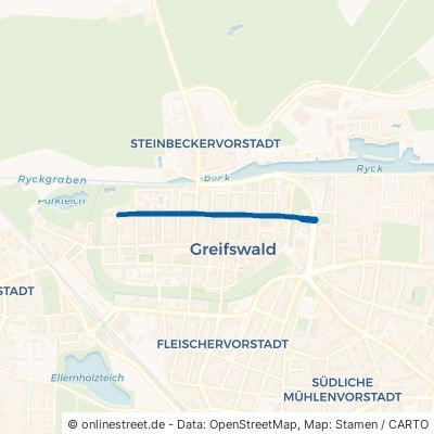 Friedrich-Loeffler-Straße Greifswald Innenstadt 
