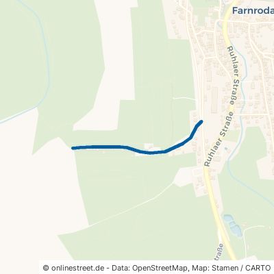 Mosbacher Weg Wutha-Farnroda Farnroda 