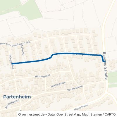St. Georgenstraße Partenheim 