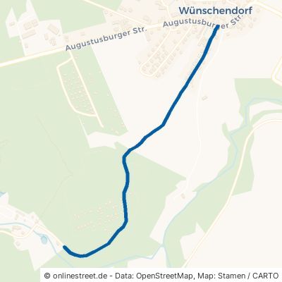 Neunzehnhainer Straße Pockau-Lengefeld Wünschendorf 